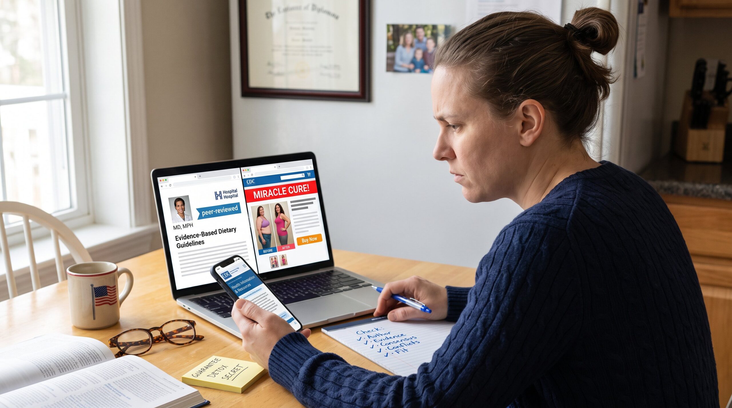 Ways to Evaluate Health Advice You Find Online